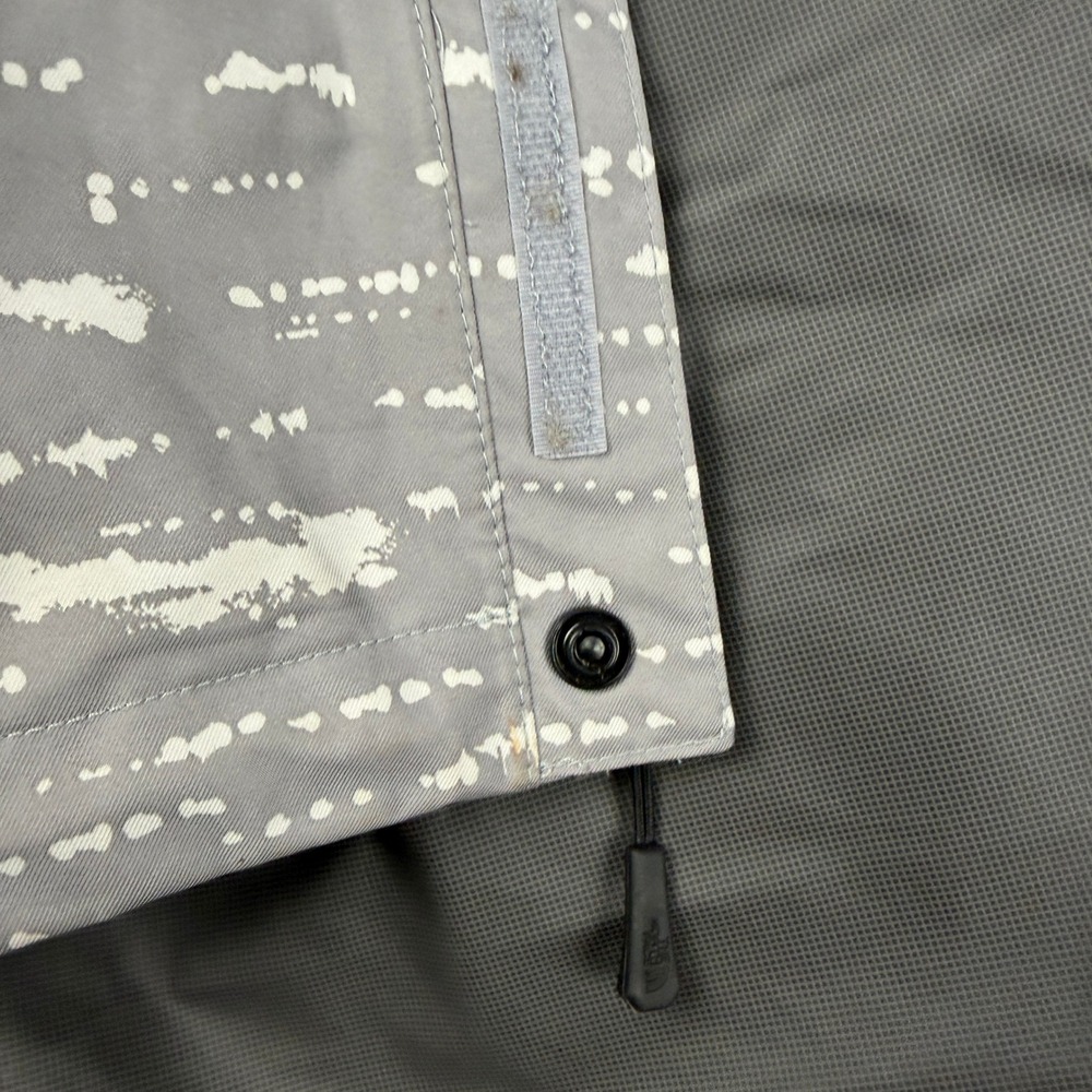 The North Face Venture JAcket Mens Medium DryVent Hooded White Gray - Picture 6 of 16